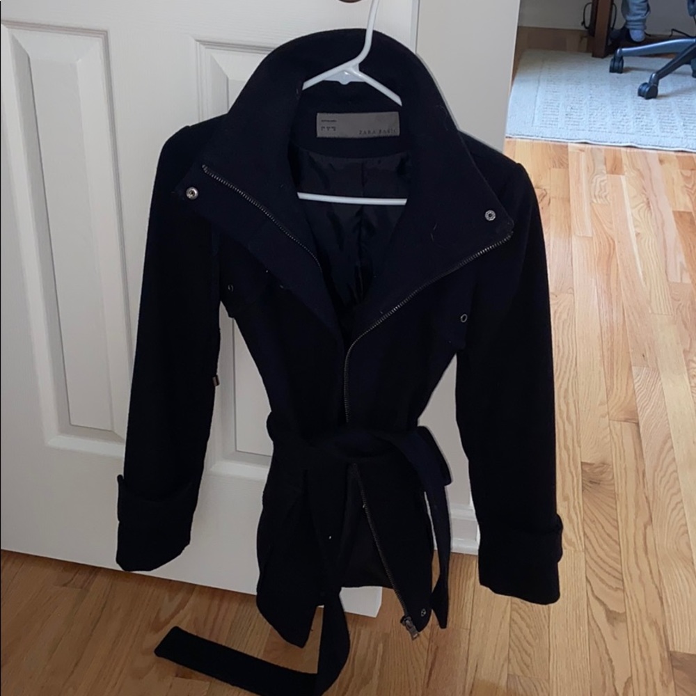Black Pea Coat